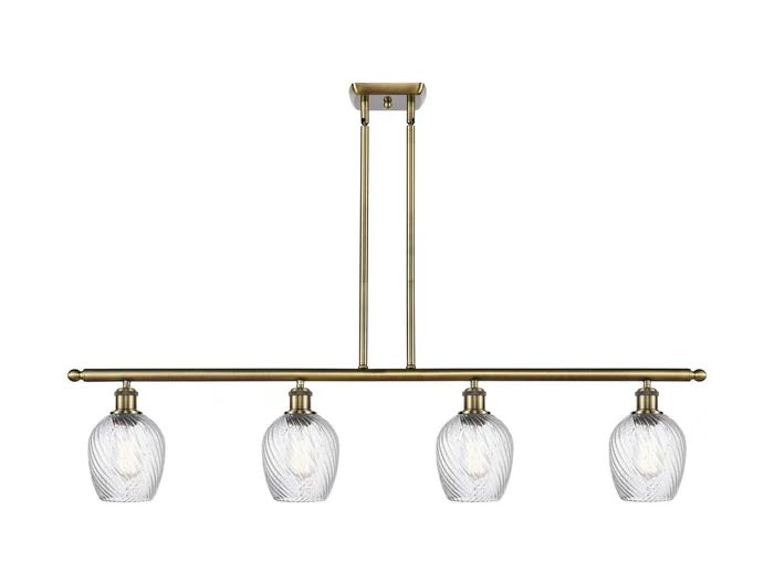 Ballston LED Island Pendant in Antique Brass (405|516-4I-AB-G292-LED)