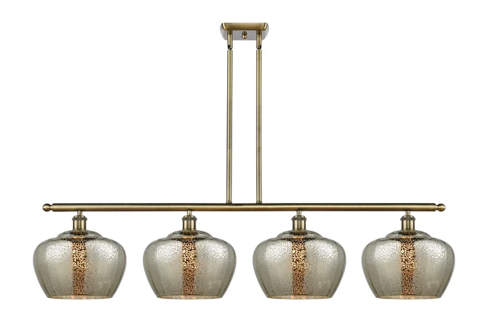 Ballston LED Island Pendant in Antique Brass (405|516-4I-AB-G96-L-LED)