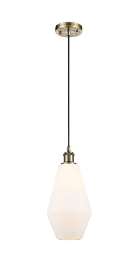 Ballston LED Mini Pendant in Antique Brass (405|516-1P-AB-G651-7-LED)