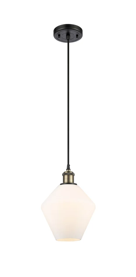Ballston LED Mini Pendant in Black Antique Brass (405|516-1P-BAB-G651-8-LED)
