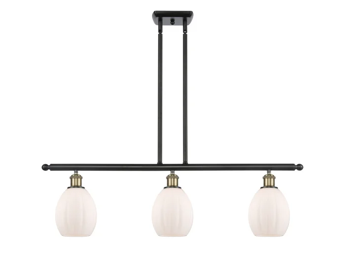 Ballston Three Light Island Pendant in Black Antique Brass (405|516-3I-BAB-G81)