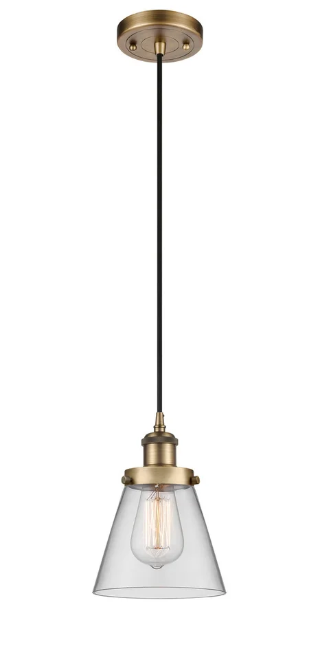 Ballston Urban LED Mini Pendant in Brushed Brass (405|916-1P-BB-G62-LED)