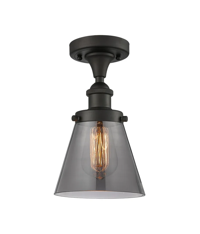 Ballston Urban LED Semi-Flush Mount in Oil Rubbed Bronze (405|916-1C-OB-G63-LED)
