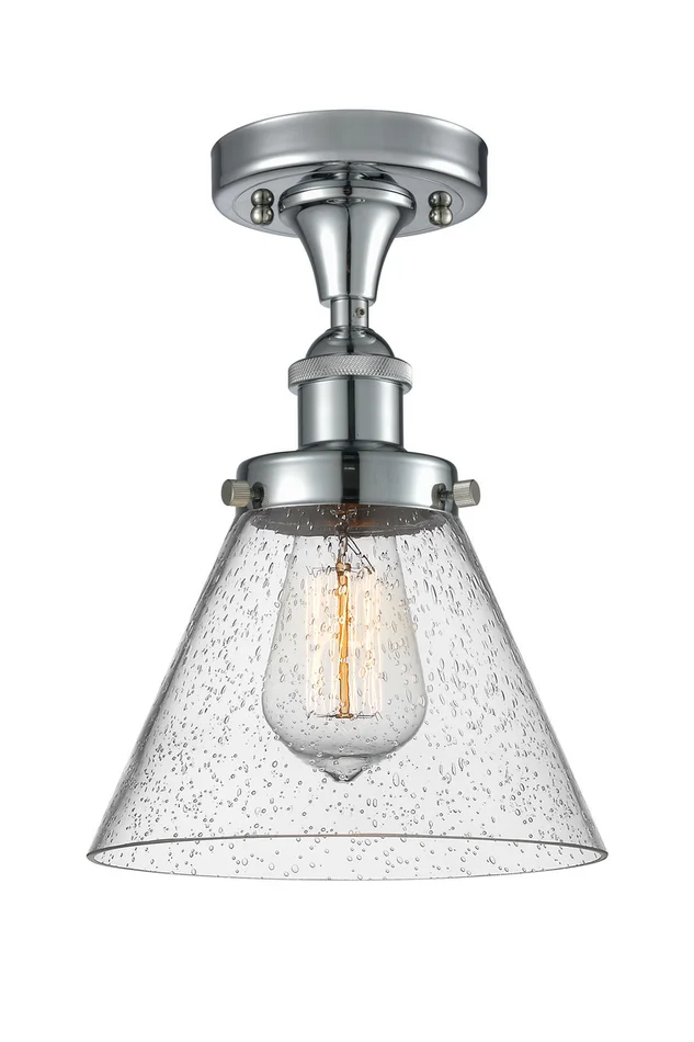 Ballston Urban LED Semi-Flush Mount in Polished Chrome (405|916-1C-PC-G44-LED)