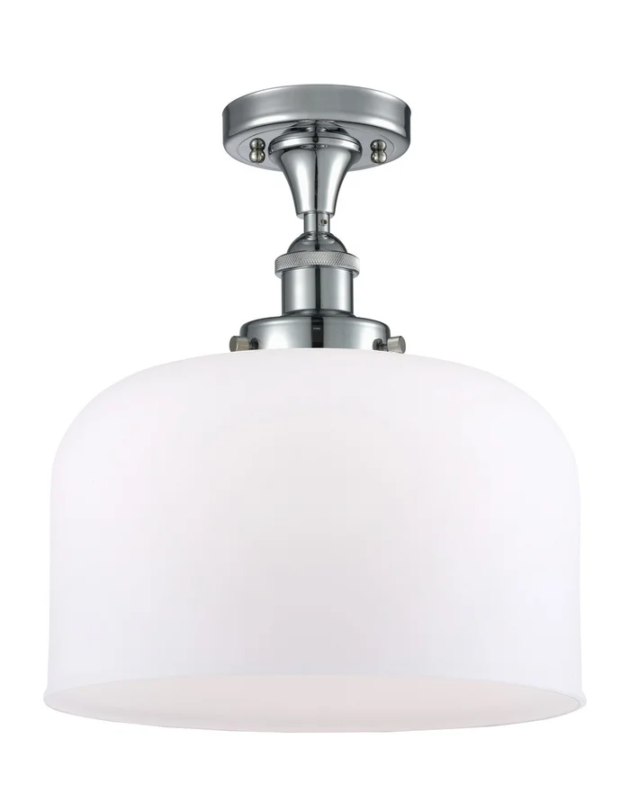 Ballston Urban LED Semi-Flush Mount in Polished Chrome (405|916-1C-PC-G71-L-LED)