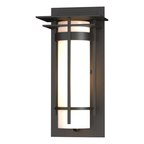 Banded with Top Plate Small Outdoor Sconce (65|305992-SKT-14-GG0066)