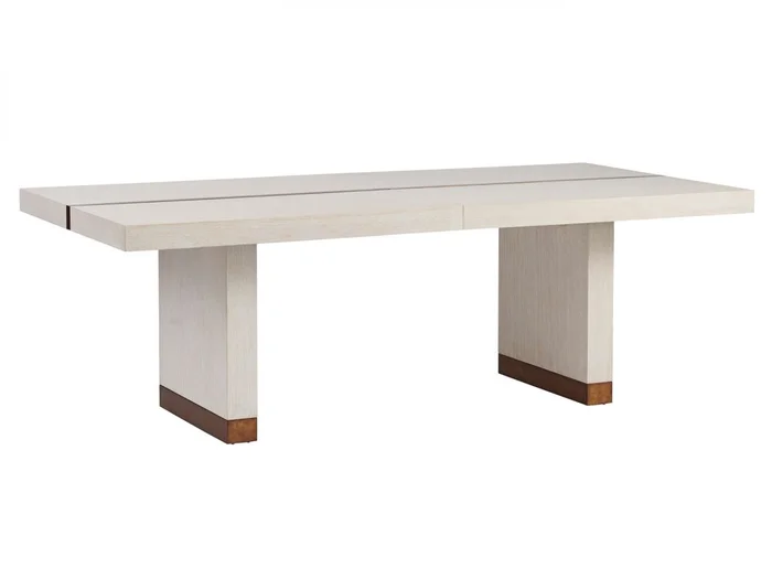 Barclay Butera Carmel Vista Rectangular Dining Table in Winter White 931-877