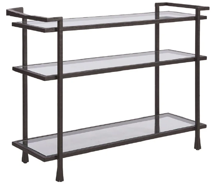 Barclay Butera Newport Huntington Metal Server in Sandstone 920-862