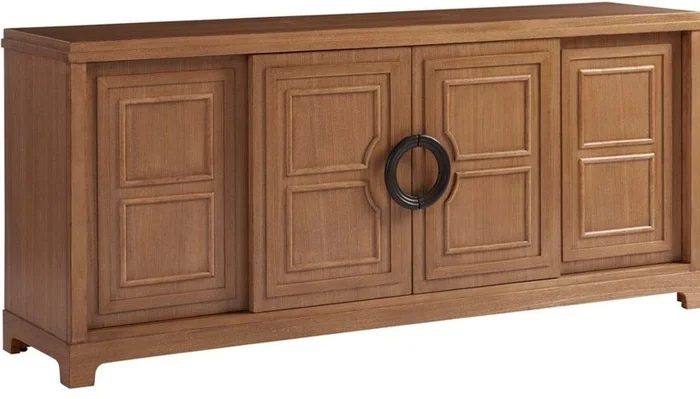 Barclay Butera Newport Leeward Media Console in Sandstone 920-908