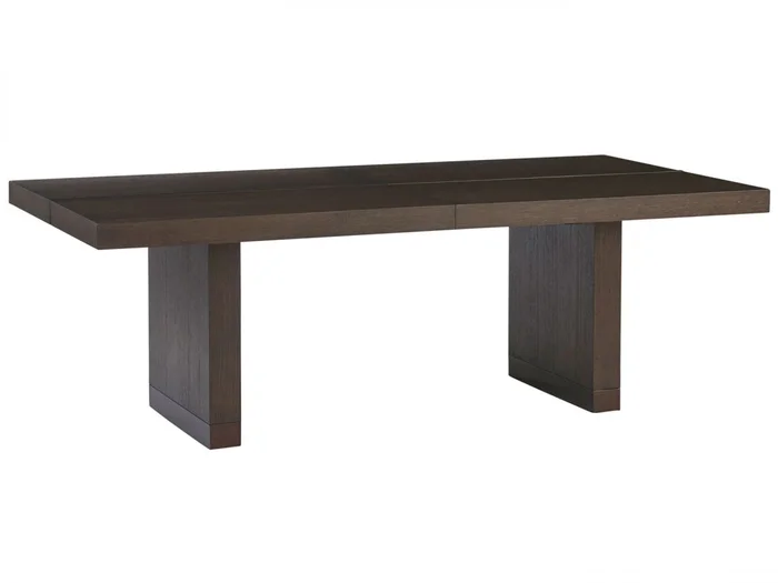 Barclay Butera Park City Ironwood Rectangular Dining Table in Dark Mocha 930-877