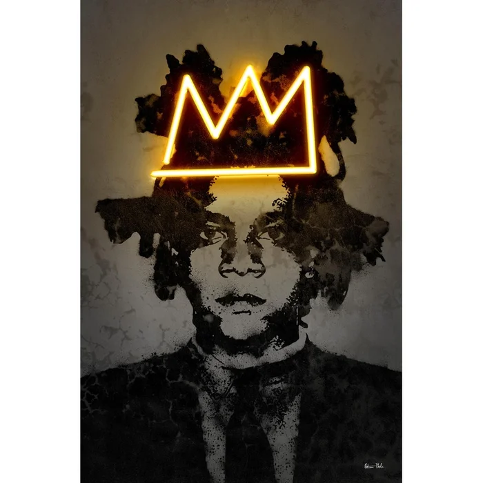 Basquiat Giant Art 72×48 Wall Art|uvre dart murale Giant Art Basquiat 72×48