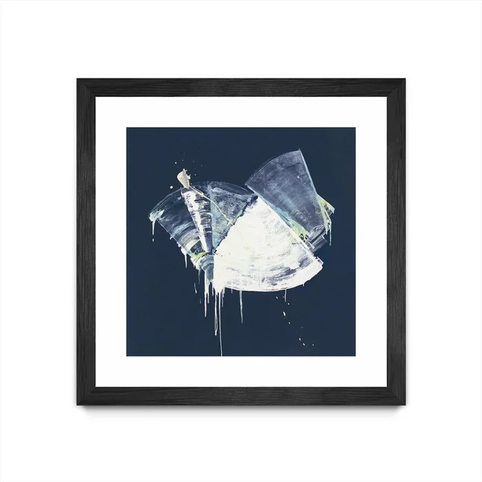 Bells In Motion Matted and Framed Black 30×30 Wall Art|uvre dart murale encadre noire et mate Bells In Motion 30×30