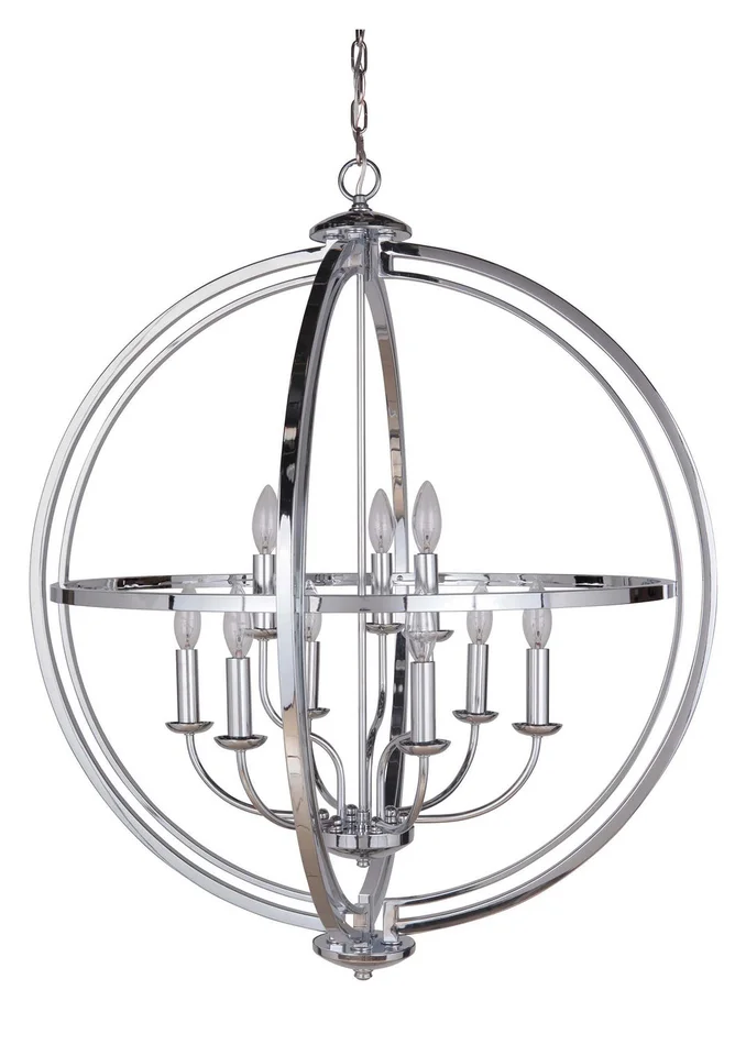 Berkeley Nine Light Foyer Pendant