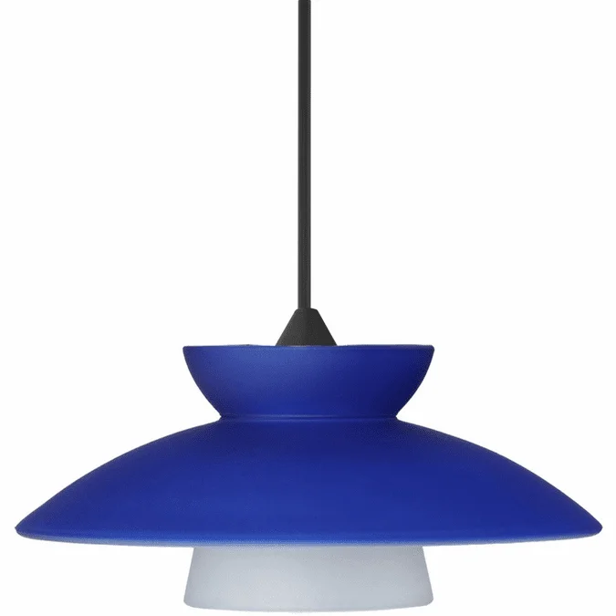 Besa 1XT-271823 Trilo Contemporary Black LED Low Voltage Mini Lighting Pendant