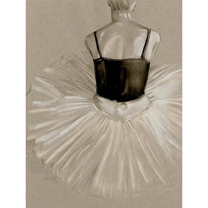 Black Leotard Ii Giant Art 72×54 Wall Art|uvre dart murale Giant Art Black Leotard Ii 72×54