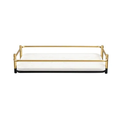 Blanton Tray in Gold (45|S0037-10607)
