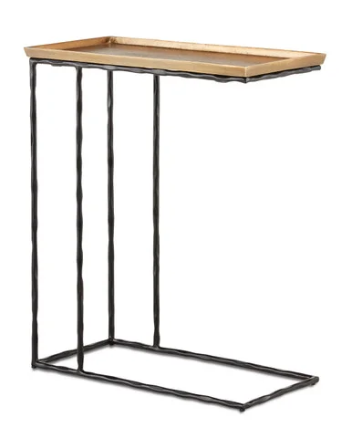 Boyles Collection Table in Antique Brass/Black (142|4000-0131)