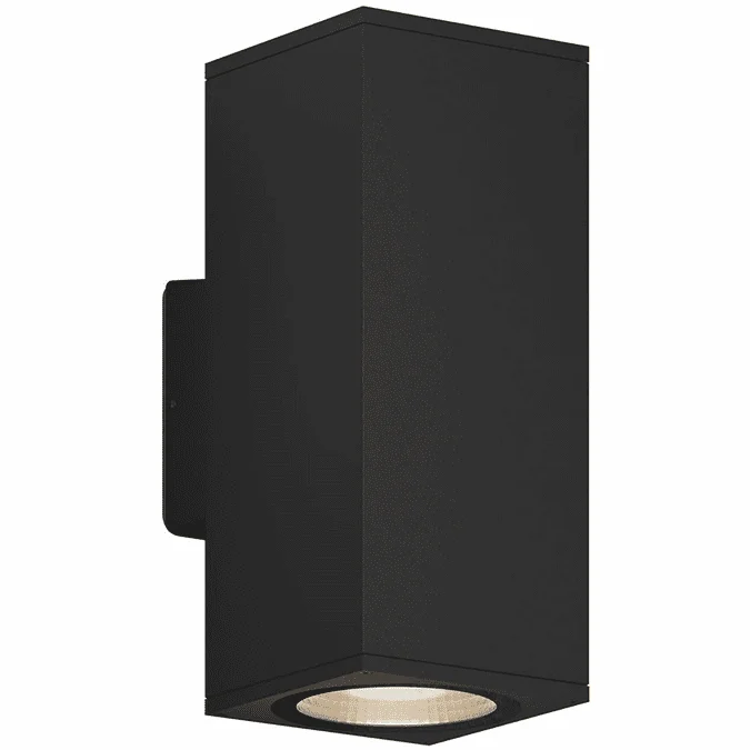 Bruck EXT-6QUD-SW-35LM-30K-90-55D-BK-W-UNV-10V Sera Modern Anthracite LED Outdoor Lighting Wall Sconce
