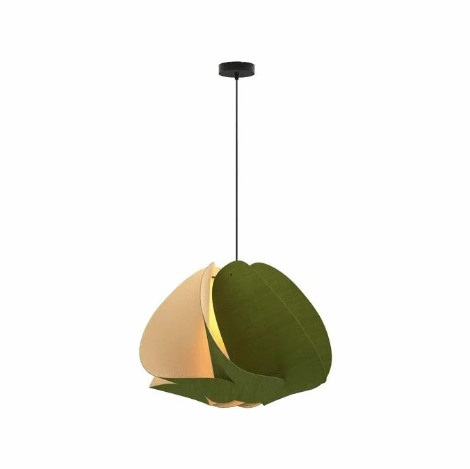 Bruck WEPMAT/68/GRN/ASH WEP Matilda 26.8″ Contemporary Green Pendant Lighting