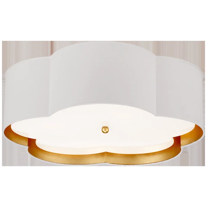 Bryce Large Flower Flush Mount