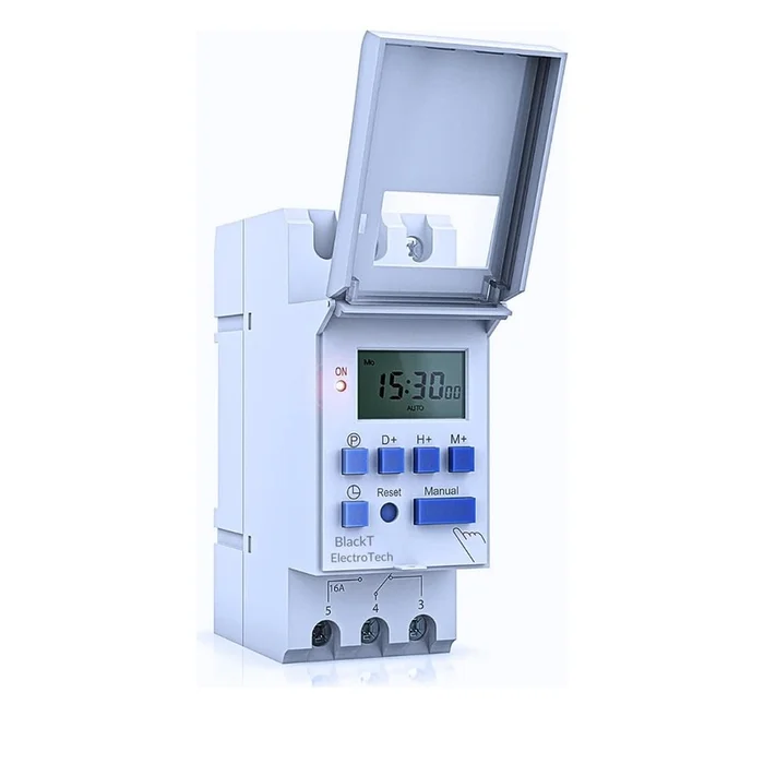(BT-41D): 16/240V AC Programmable Daily/Weekly Digital LCD Display