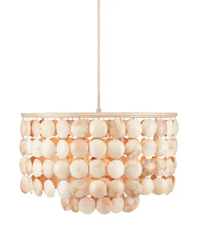 Buko Collection Six Light Chandelier in Coco Cream (142|9000-0849)