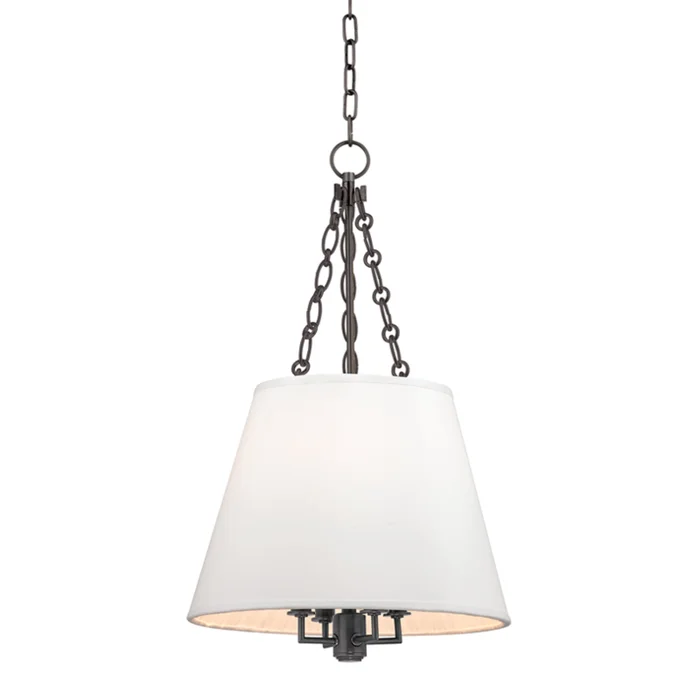 Burdett 4-Light Pendant in Old Bronze 15L x 15W x 24.25H