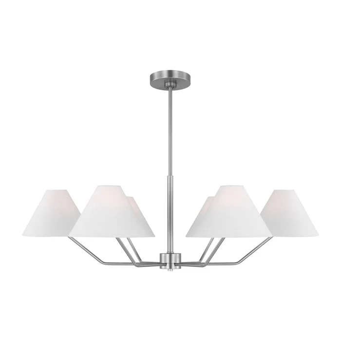 Burke Six Light Chandelier