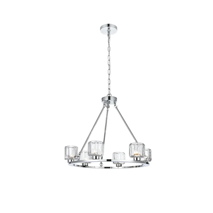 cadence 26 inch chandelier in chrome