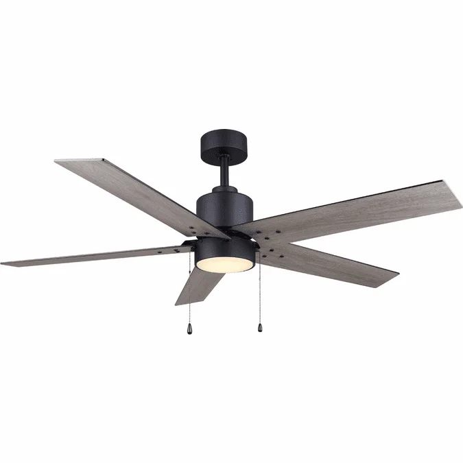 Canarm CF52ROM5BK-ES CFan Contemporary Black LED 52″ Home Ceiling Fan