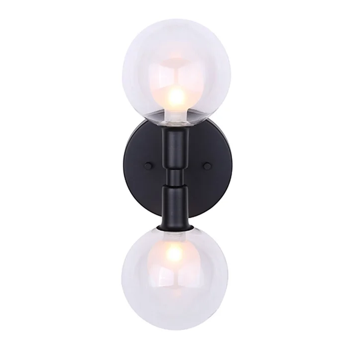 Canarm Healey Wall Light – Black – IWF346B02BK9