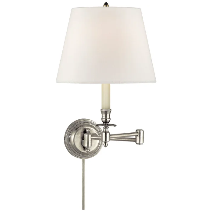 Candle Stick One Light Swing Arm Wall Sconce