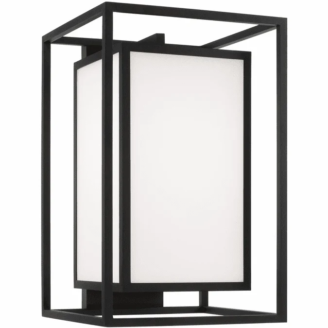Capital Lighting 953113BK Aiden Modern Black 19.5″ Exterior Sconce Lighting