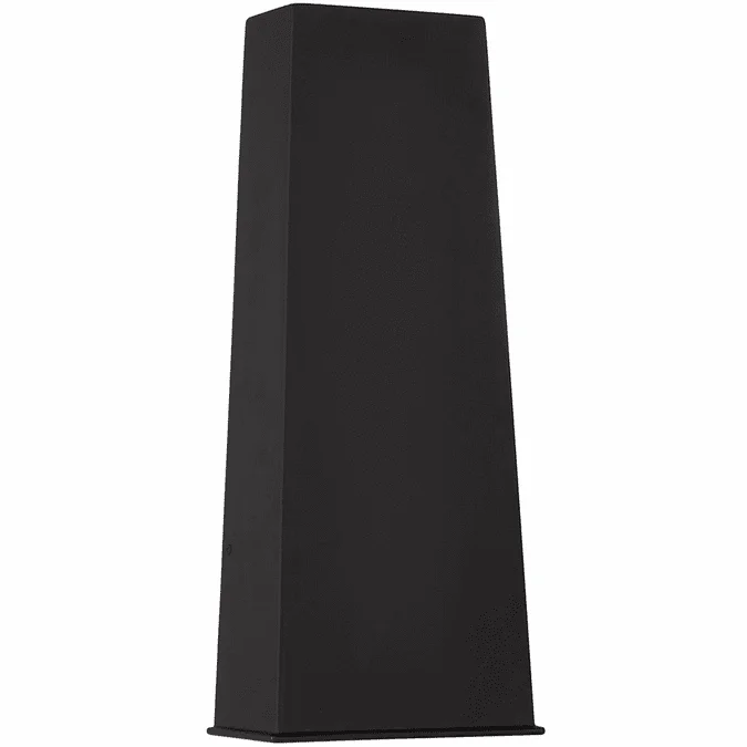 Capital Lighting 955013BK-LD Ansel Contemporary Black LED Outdoor Sconce Lighting