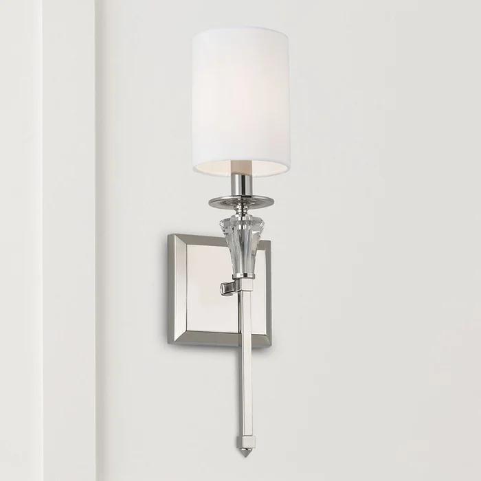 Capital Lighting Laurent 1-Light Sconce – 641811PN-700
