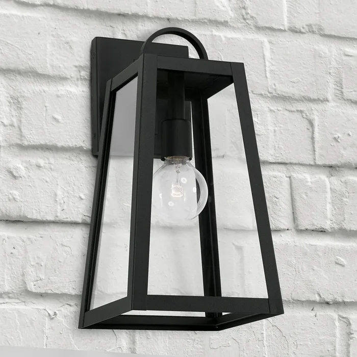 Capital Lighting Leighton 1-Light Outdoor Wall-Lantern – 943711BK