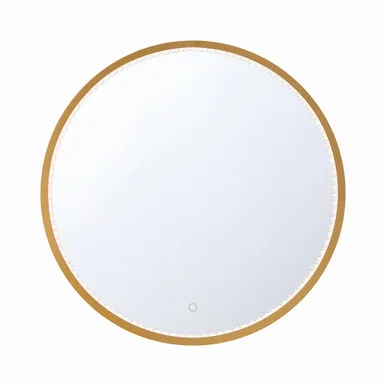 Cerissa LED Mirror in Gold (40|44279-028)