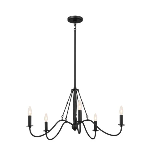 Chandelier 5Lt (10687|52455BKT)