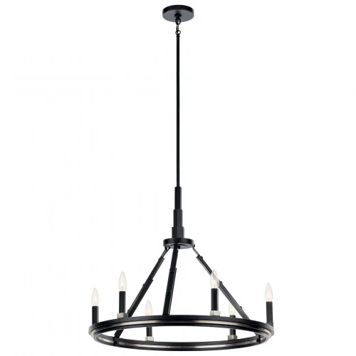 Chandelier 6Lt (10687|52420BK)