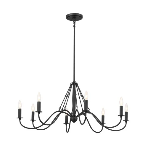 Chandelier 8Lt (10687|52456BKT)