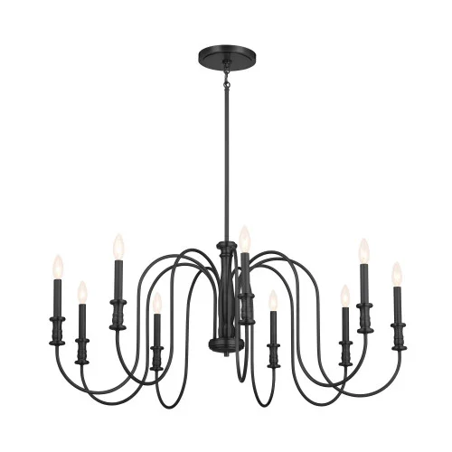 Chandelier 9Lt (10687|52471BK)