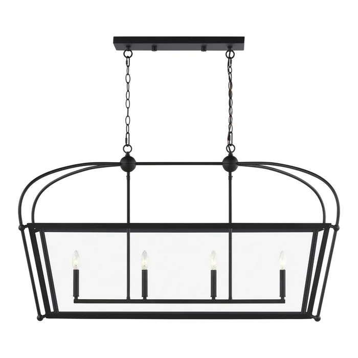 Charleston Four Light Linear Lantern