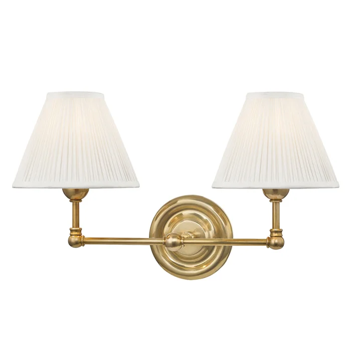 Classic No.1 Two Light Wall Sconce