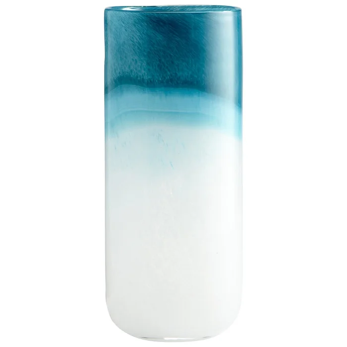 Cloud Vase Turquoise Large By Cyan Design