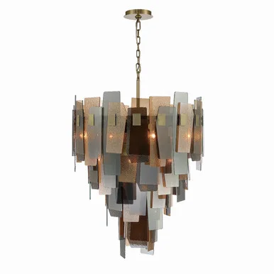 Cocolina 19 Light Chandelier in Brass (40|43876-013)