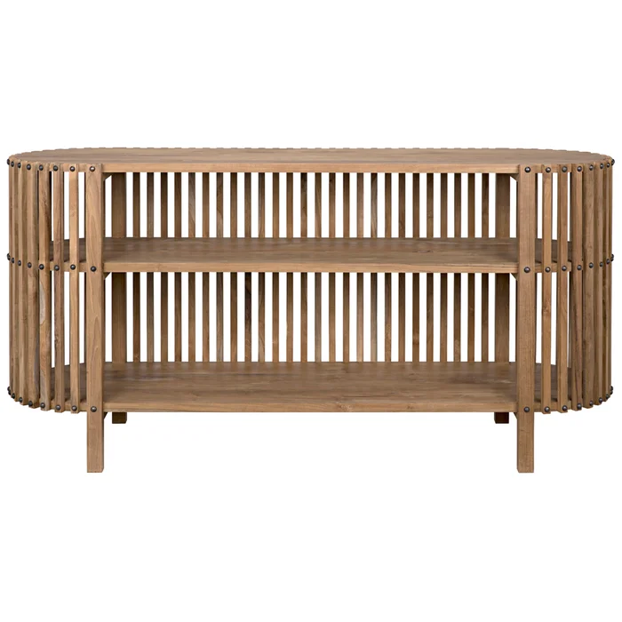 consuela console, teak