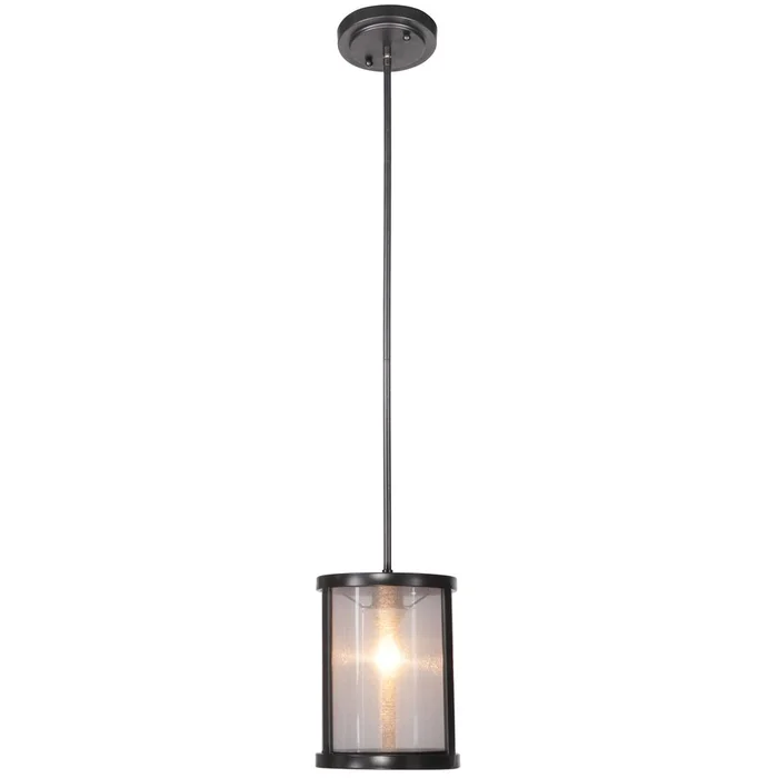 Craftmade Danbury 1-LT Mini Pendant – Matte Black – 36791-MBK