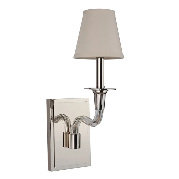 Craftmade Deran 1-LT Wall Sconce – Polished Nickel – 48061-PLN