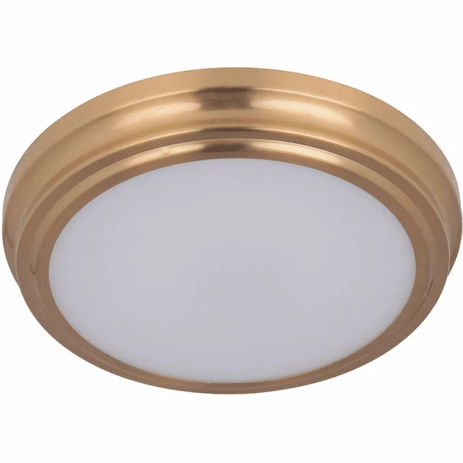 Craftmade X6609-SB-LED X66 Series Contemporary Satin Brass LED 9″ Ceiling Lighting