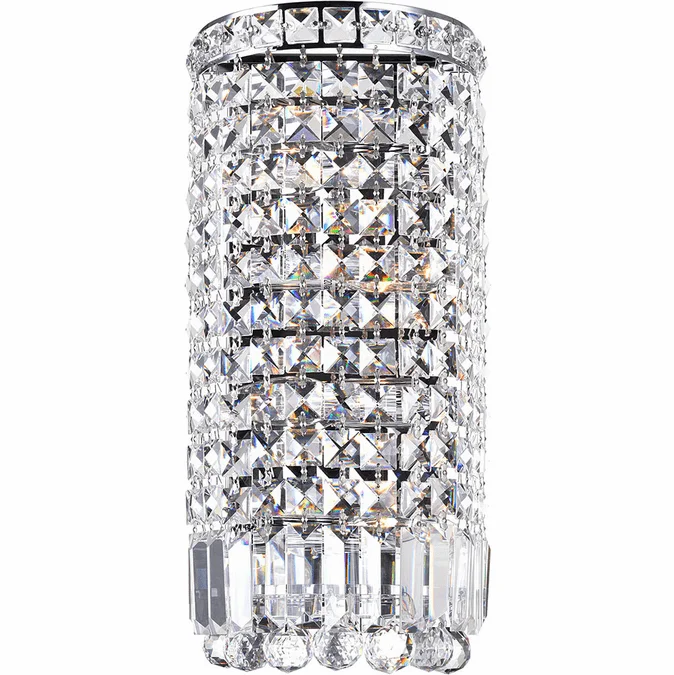 CWI 8005W6C-R Colosseum Chrome Bath Lighting Fixture